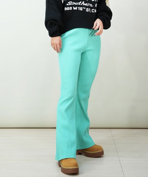 BILLABONG（ビラボン）の「BILLABONG/ビラボン リブフレアパンツ