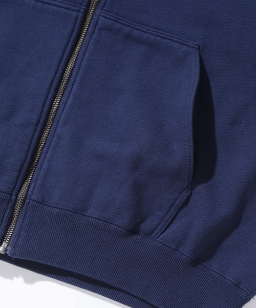 XLARGE（エクストララージ）の「【販売終了】STANDARD LOGO ZIP HOODED SWEATSHIRT（パーカー・メンズ・グリーン/ブラック/グレー/ネイビー・M/S/XL/L）」の7枚目の写真