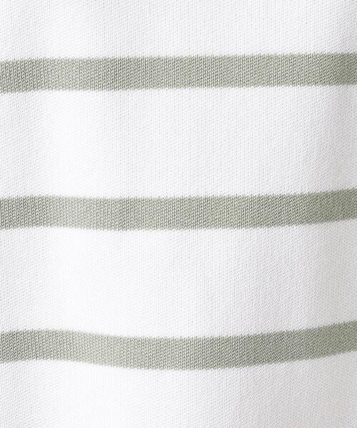 SHOO・LA・RUE（シューラルー）の「◆【洗える】スリット入り 前後差 ボックスシルエット ニット（ニット/セーター・レディース・オレンジ系/グリーン系3/アイボリー系2/ブルー系その他4/ブルー/オフホワイト・00）」の7枚目の写真