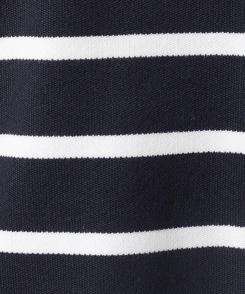 SHOO・LA・RUE（シューラルー）の「◆【洗える】スリット入り 前後差 ボックスシルエット ニット（ニット/セーター・レディース・オレンジ系/グリーン系3/アイボリー系2/ブルー系その他4/ブルー/オフホワイト・00）」の8枚目の写真