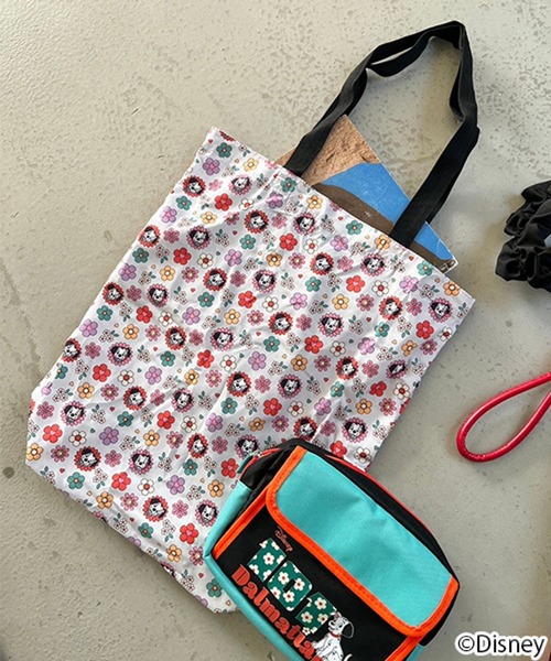 Me%(ミィパーセント)の「【Disney】エコバッグ 994258(ショルダーバッグ・レディース・その他1/ブルー系その他/ホワイト・FREE)」の6枚目の写真