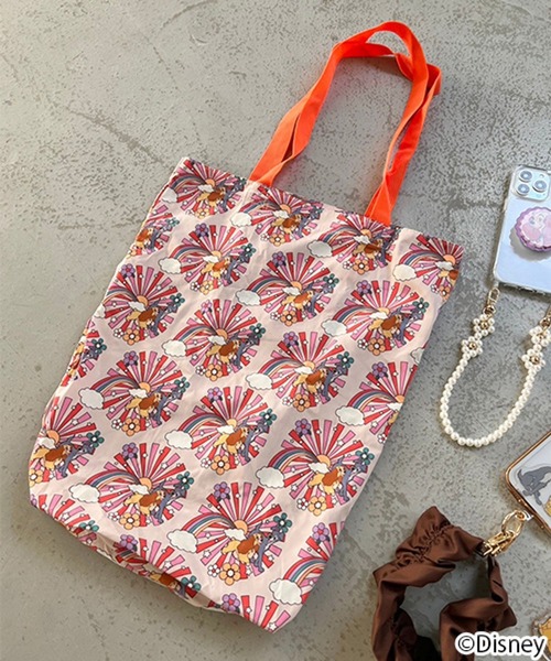 Me%(ミィパーセント)の「【Disney】エコバッグ 994258(ショルダーバッグ・レディース・その他1/ブルー系その他/ホワイト・FREE)」の13枚目の写真