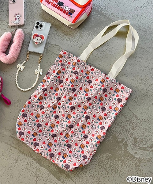 Me%(ミィパーセント)の「【Disney】エコバッグ 994258(ショルダーバッグ・レディース・その他1/ブルー系その他/ホワイト・FREE)」の9枚目の写真