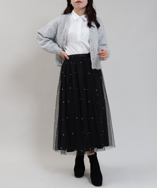 ASTORIA ODIER(アストリアオディール)の「襟付きブラウス(シャツ/ブラウス・レディース・サックスブルー/ホワイト・MEDIUM)」の11枚目の写真