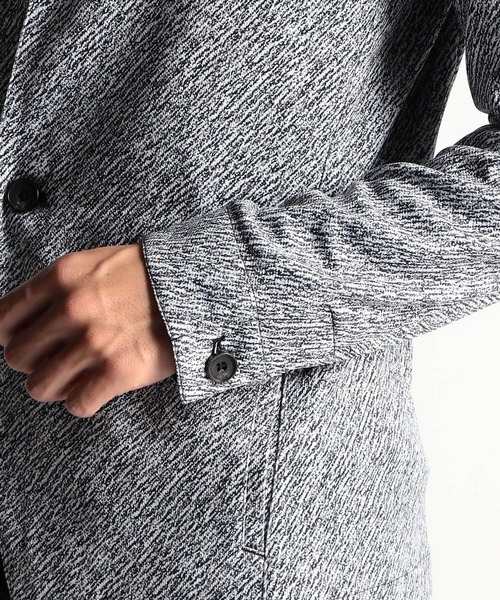 HIDEAWAYS NICOLE（ハイダウェイニコル）の「地柄プリントアラカルトジャケット（カーディガン/ボレロ・メンズ・チェック/その他1/その他2・MEDIUM/LARGE/X-LARGE）」の10枚目の写真