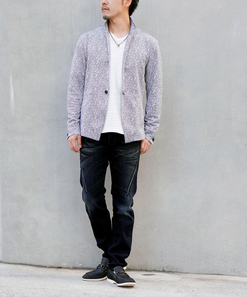 HIDEAWAYS NICOLE（ハイダウェイニコル）の「地柄プリントアラカルトジャケット（カーディガン/ボレロ・メンズ・チェック/その他1/その他2・MEDIUM/LARGE/X-LARGE）」の18枚目の写真