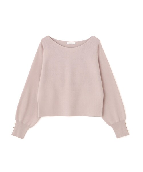 PROPORTION BODY DRESSING（プロポーションボディドレッシング）の「ショート丈総針ニット / 1214170207（ニット/セーター・レディース・ライトグリーン/グレー/ベージュ・MEDIUM/SMALL）」の19枚目の写真