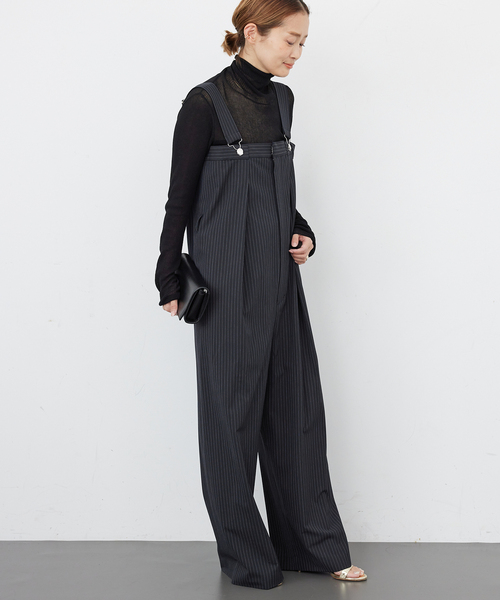 PROVOKE プロヴォーク OVERALL オーバーオール チャコールグレー