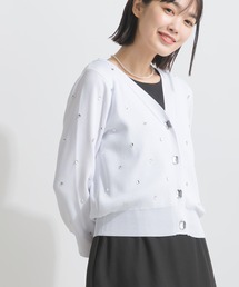 PICCIN PERLA | ラインストーンカーディガン(カーディガン/ボレロ)