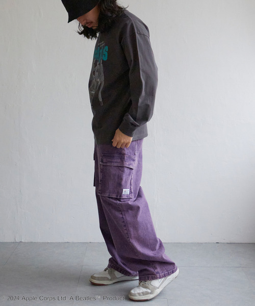 VENCEEXCHANGE（ヴァンスエクスチェンジ）の「THE BEATLES ザ ビートルズ ツアープリントロングスリーブバンドT（Tシャツ/カットソー・メンズ・オフホワイト/チャコールグレー/ライトグレー・LL/M/L）」の20枚目の写真