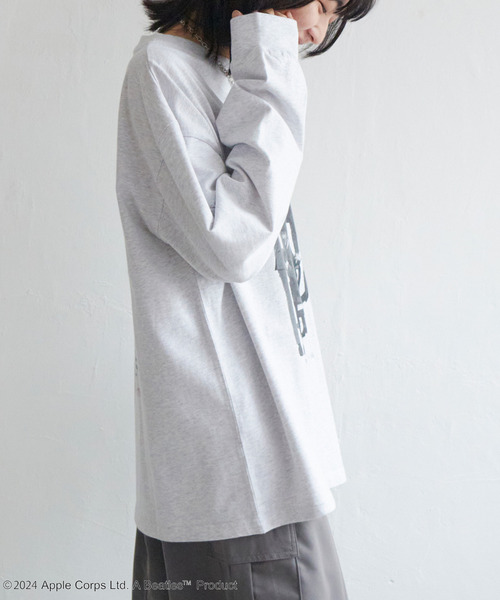 VENCEEXCHANGE（ヴァンスエクスチェンジ）の「THE BEATLES ザ ビートルズ ツアープリントロングスリーブバンドT（Tシャツ/カットソー・メンズ・オフホワイト/チャコールグレー/ライトグレー・LL/M/L）」の11枚目の写真