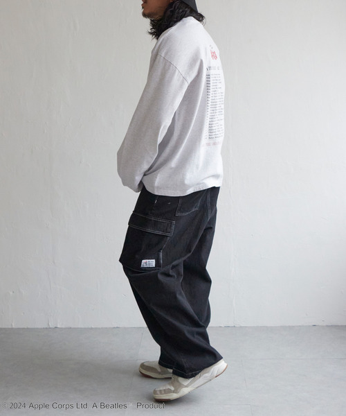 VENCEEXCHANGE（ヴァンスエクスチェンジ）の「THE BEATLES ザ ビートルズ ツアープリントロングスリーブバンドT（Tシャツ/カットソー・メンズ・オフホワイト/チャコールグレー/ライトグレー・LL/M/L）」の12枚目の写真