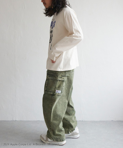 VENCEEXCHANGE（ヴァンスエクスチェンジ）の「THE BEATLES ザ ビートルズ ツアープリントロングスリーブバンドT（Tシャツ/カットソー・メンズ・オフホワイト/チャコールグレー/ライトグレー・LL/M/L）」の16枚目の写真