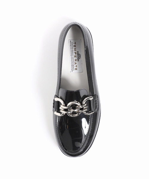 TEMPERATE（テンパレイト）の「【TEMPERATE/テンパレイト】別注COMPLEX C LOAFER（ローファー・レディース・ブラック・37/38/39/40）」の6枚目の写真