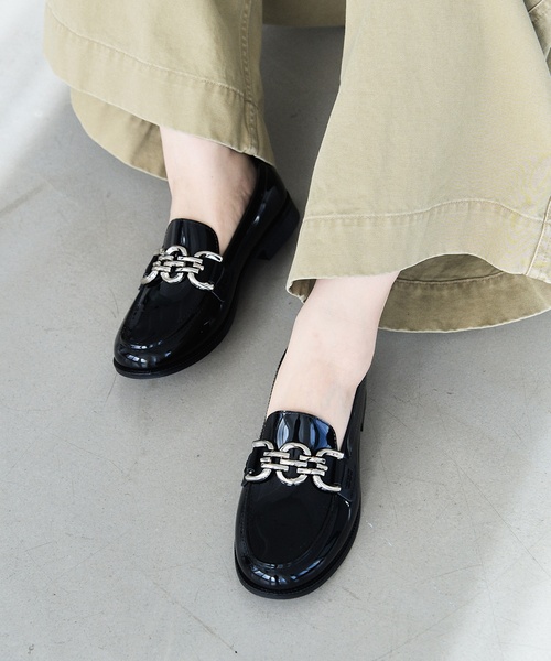 TEMPERATE（テンパレイト）の「【TEMPERATE/テンパレイト】別注COMPLEX C LOAFER（ローファー・レディース・ブラック・37/38/39/40）」の13枚目の写真