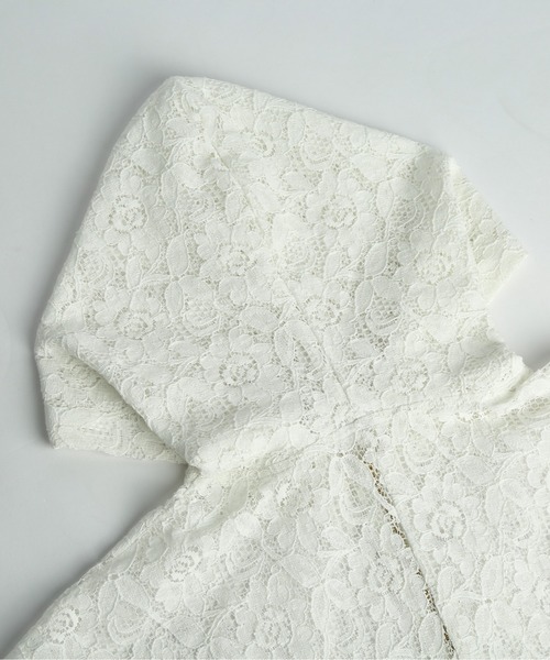 La-gemme（ラジェム）の「総レースパーカー（パーカー・レディース・ブラック/ホワイト・フリー）」の16枚目の写真