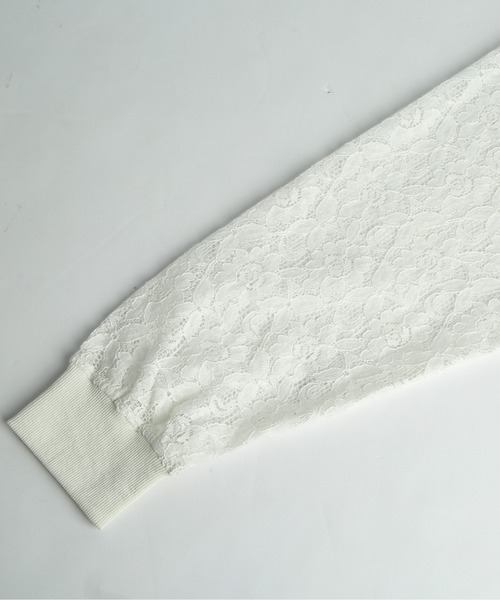 La-gemme（ラジェム）の「総レースパーカー（パーカー・レディース・ブラック/ホワイト・フリー）」の15枚目の写真