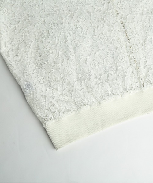 La-gemme（ラジェム）の「総レースパーカー（パーカー・レディース・ブラック/ホワイト・フリー）」の14枚目の写真