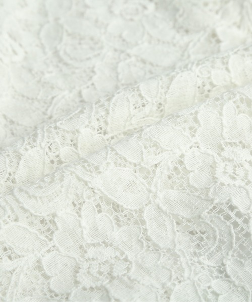 La-gemme（ラジェム）の「総レースパーカー（パーカー・レディース・ブラック/ホワイト・フリー）」の12枚目の写真