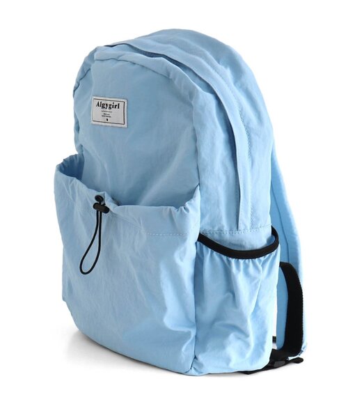 algy(アルジー)の「リュック(バックパック/リュック・キッズ・ブラック/アイボリー/サックスブルー・FREE)」の1枚目の写真