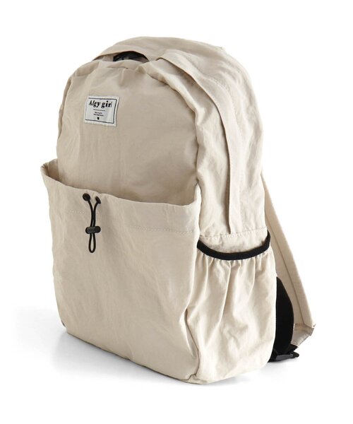 algy(アルジー)の「リュック(バックパック/リュック・キッズ・ブラック/アイボリー/サックスブルー・FREE)」の2枚目の写真