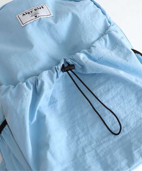 algy(アルジー)の「リュック(バックパック/リュック・キッズ・ブラック/アイボリー/サックスブルー・FREE)」の12枚目の写真