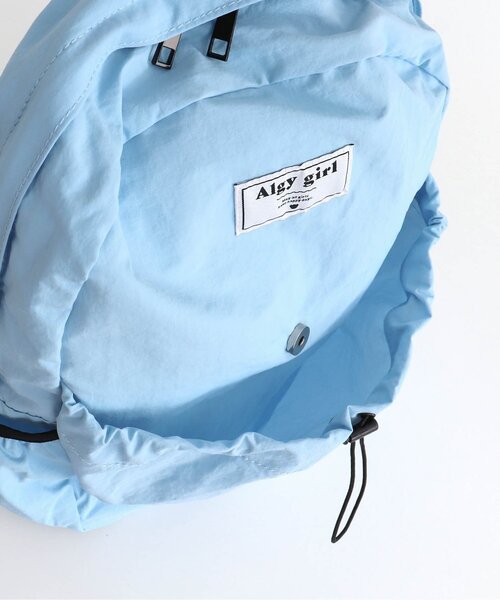 algy(アルジー)の「リュック(バックパック/リュック・キッズ・ブラック/アイボリー/サックスブルー・FREE)」の14枚目の写真