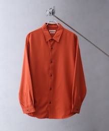 オーバーシャツ」に該当するオレンジ/橙色系のファッション通販