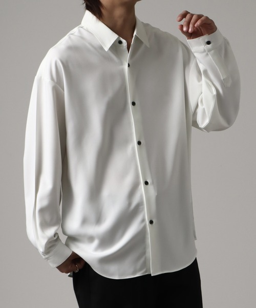 ANNIK リネンコットン バルーンスリーブシャツ 新品 enchainement（アンシェヌマン）の「コットンバルーンスリーブ