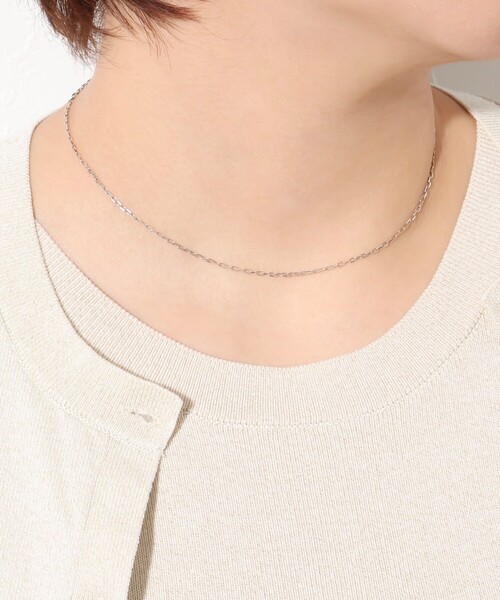 NOLLEY’S（ノーリーズ）の「【SYMPATHY OF SOUL/シンパシーオブソール】Chain（シルバー）（ネックレス・レディース・シルバー・FREE）」の7枚目の写真