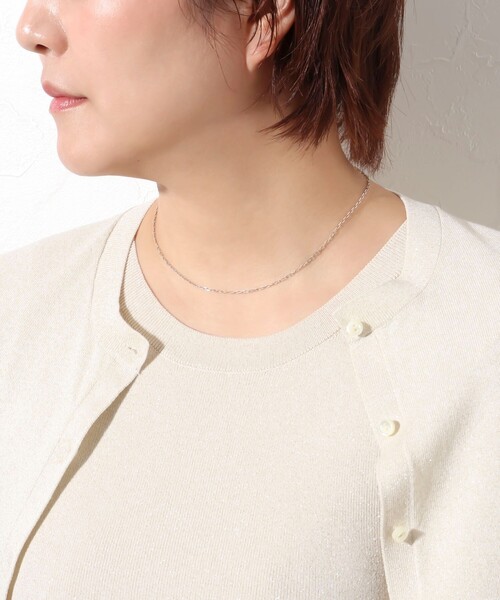 NOLLEY’S（ノーリーズ）の「【SYMPATHY OF SOUL/シンパシーオブソール】Chain（シルバー）（ネックレス・レディース・シルバー・FREE）」の10枚目の写真