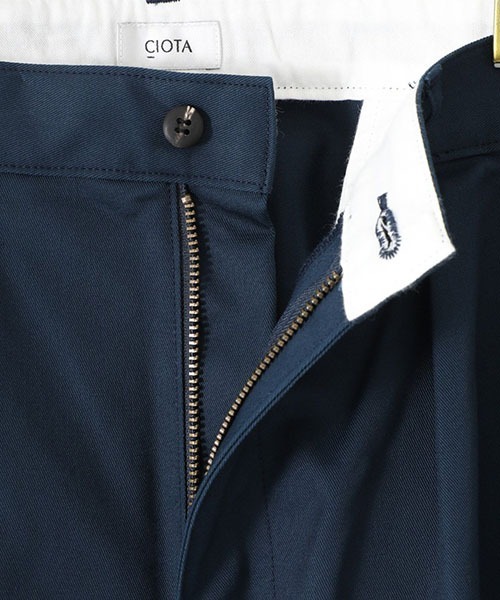 CIOTA（シオタ）の「CIOTA / シオタ：20/-×10/- チノパンツ：PTLM-124[STD]（チノパンツ・メンズ・ベージュ/オフホワイト/ブルー系その他・5）」の11枚目の写真