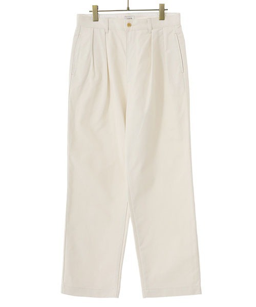 CIOTA（シオタ）の「CIOTA / シオタ：20/-×10/- チノパンツ：PTLM-124[STD]（チノパンツ・メンズ・ベージュ/オフホワイト/ブルー系その他・5）」の5枚目の写真