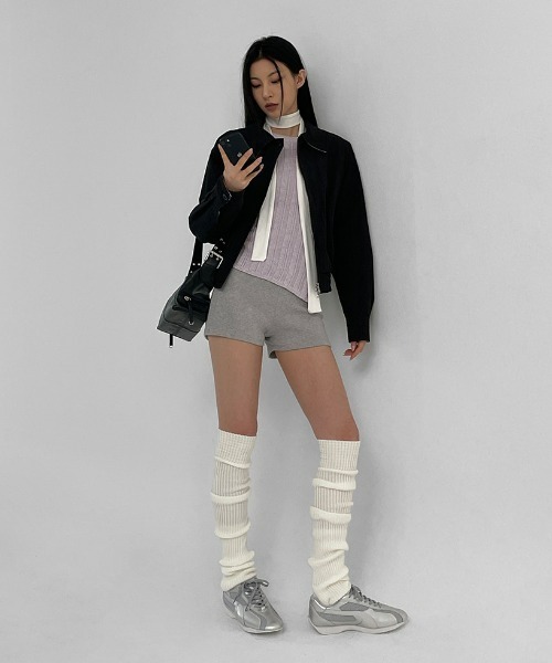 BLACKUP（ブラックアップ）の「[MADE] デリソンバンディングショートパンツ（その他パンツ・レディース・ホワイト/ブラック/グレー・SMALL/MEDIUM）」の17枚目の写真