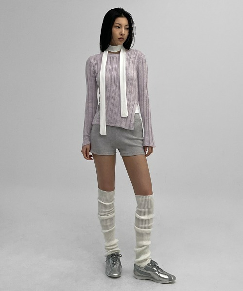 BLACKUP（ブラックアップ）の「[MADE] デリソンバンディングショートパンツ（その他パンツ・レディース・ホワイト/ブラック/グレー・SMALL/MEDIUM）」の16枚目の写真