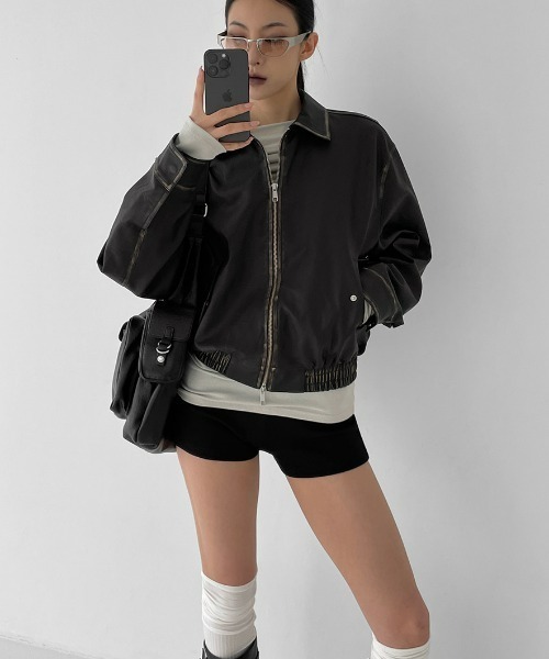 BLACKUP（ブラックアップ）の「[MADE] デリソンバンディングショートパンツ（その他パンツ・レディース・ホワイト/ブラック/グレー・SMALL/MEDIUM）」の8枚目の写真