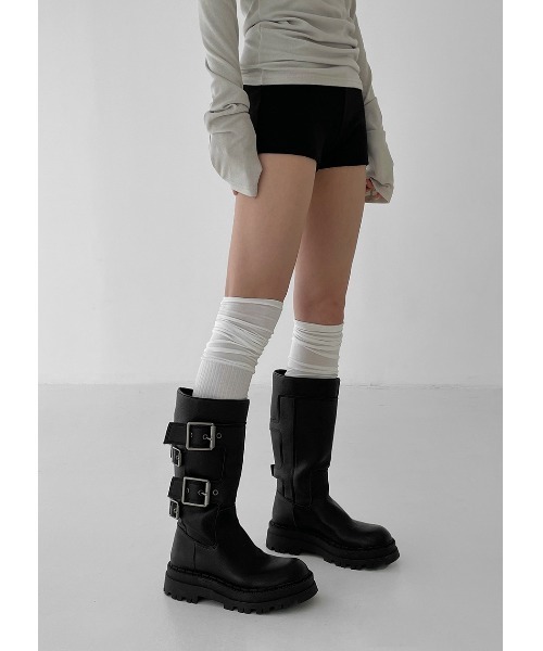 BLACKUP（ブラックアップ）の「[MADE] デリソンバンディングショートパンツ（その他パンツ・レディース・ホワイト/ブラック/グレー・SMALL/MEDIUM）」の18枚目の写真