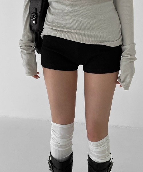 BLACKUP（ブラックアップ）の「[MADE] デリソンバンディングショートパンツ（その他パンツ・レディース・ホワイト/ブラック/グレー・SMALL/MEDIUM）」の20枚目の写真