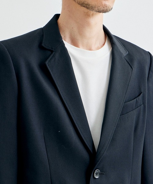 sulvam(サルバム)の「【sulvam / サルバム】MT-J50-100 Classic short jacket/クラシックショートコート(テーラードジャケット・メンズ・ブラック・S/M)」の2枚目の写真