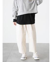 Lugnoncure | カーブチノパンツ(その他パンツ)