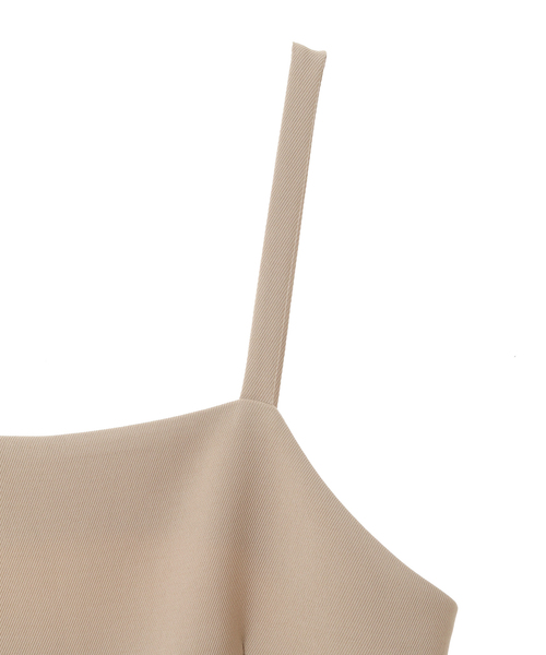 Tiara（ティアラ）の「キャミオールインワン（サロペット/オーバーオール・レディース・ベージュ/ブラック・FREE/9）」の10枚目の写真