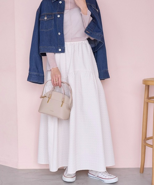 ROPE' PICNIC（ロペピクニック）の「【COHINAコラボ】軽量レクタンメタルミニボストン＆ショルダーバッグ（ハンドバッグ・レディース・ホワイト系その他5/ベージュ系その他2・FREE）」の19枚目の写真