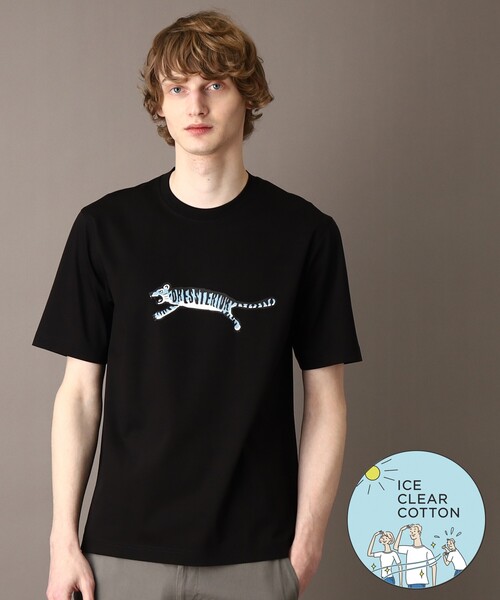 セール】【接触冷感/抗菌防臭/消臭】ICE CLEAR COTTON ブルー