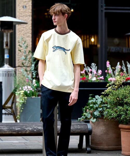 DRESSTERIOR（ドレステリア）の「◆【接触冷感/抗菌防臭/消臭】ICE CLEAR COTTON ブルータイガーTシャツ（Tシャツ/カットソー・メンズ・ホワイト/ブラック/ダークオリーブ/ライトイエロー系・90/91/92/94）」の18枚目の写真