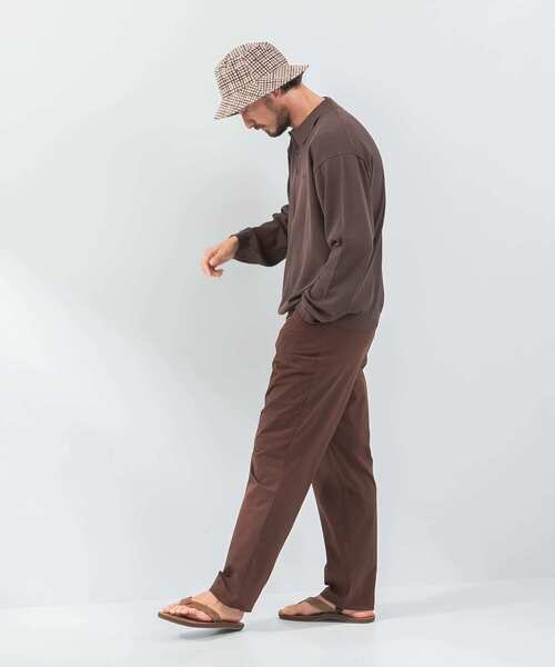 URBAN RESEARCH Sonny Label（アーバンリサーチサニーレーベル）の「『洗濯可』OOPS　ロングスリーブニットポロ（ニット/セーター・メンズ・ブラウン/ミント/ブラック・MEDIUM/LARGE）」の5枚目の写真