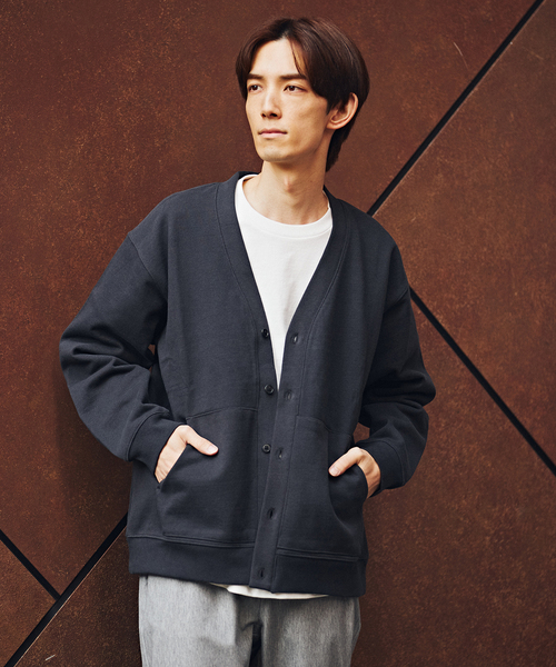 HEAVY スウェットカーディガン（Tシャツ/カットソー）｜B.C STOCK（ベーセーストック） 5,524円