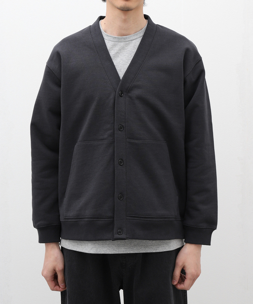 B.C STOCK(ベーセーストック)の「HEAVY スウェットカーディガン(Tシャツ/カットソー・メンズ・ブラウン系その他/ブラック系その他/ライトグリーン/ライトグレー/オレンジ・MEDIUM/LARGE)」の20枚目の写真