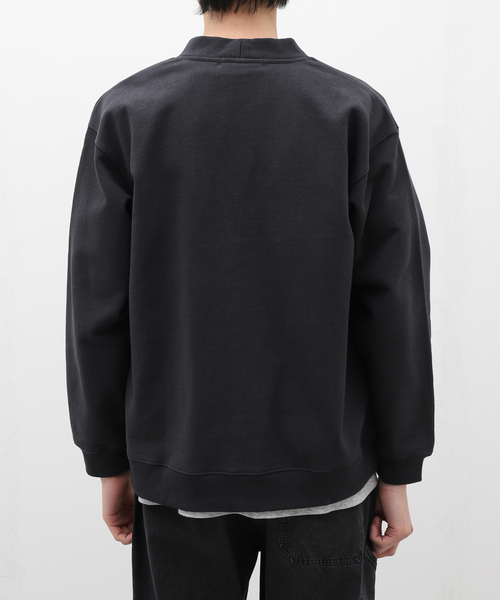 B.C STOCK(ベーセーストック)の「HEAVY スウェットカーディガン(Tシャツ/カットソー・メンズ・ブラウン系その他/ブラック系その他/ライトグリーン/ライトグレー/オレンジ・MEDIUM/LARGE)」の22枚目の写真