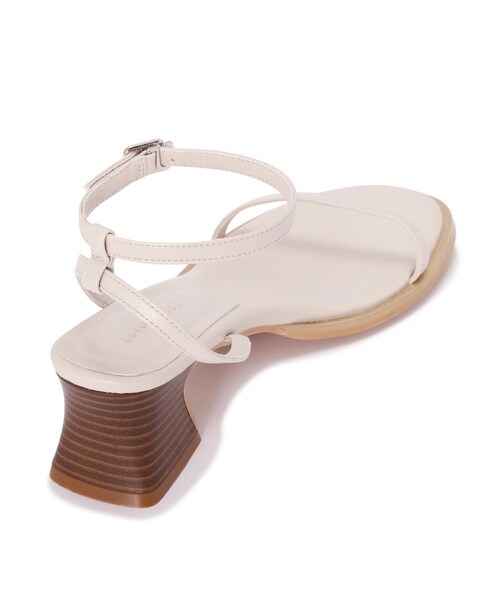 FREE'S MART(フリーズマート)の「◆ナローサンダル(サンダル・レディース・ブラック/ホワイト・SMALL/MEDIUM)」の3枚目の写真