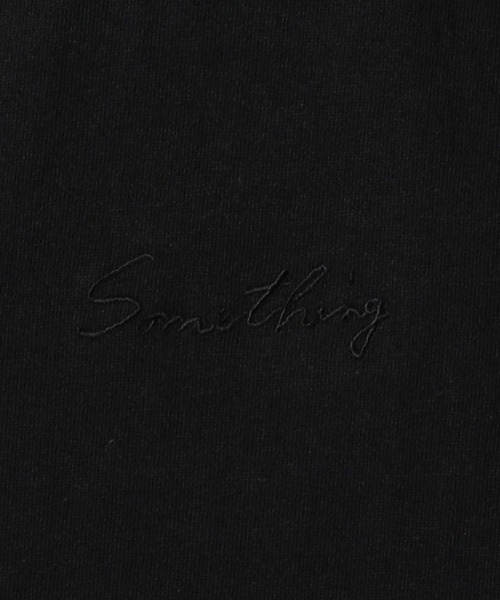 SOMETHING(サムシング)の「【SOMETHING】エンジェルスリーブTシャツ(Tシャツ/カットソー・レディース・ブラック・M/L)」の7枚目の写真